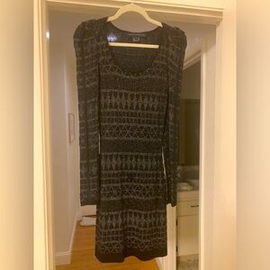 French Connection black and silver dress, size 0